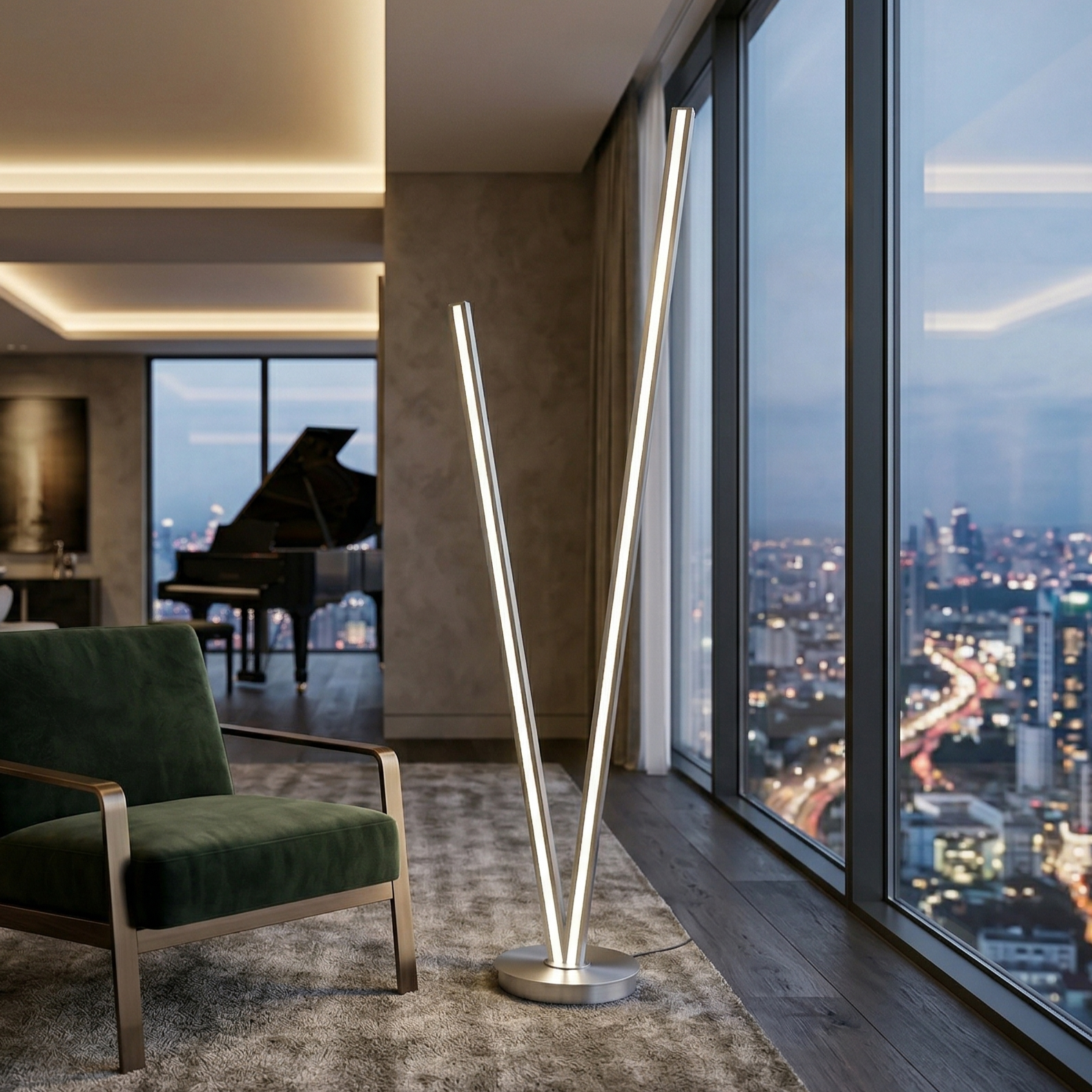 Lampadar PREMIUM CINQUE CICANTO WHITE 172CM