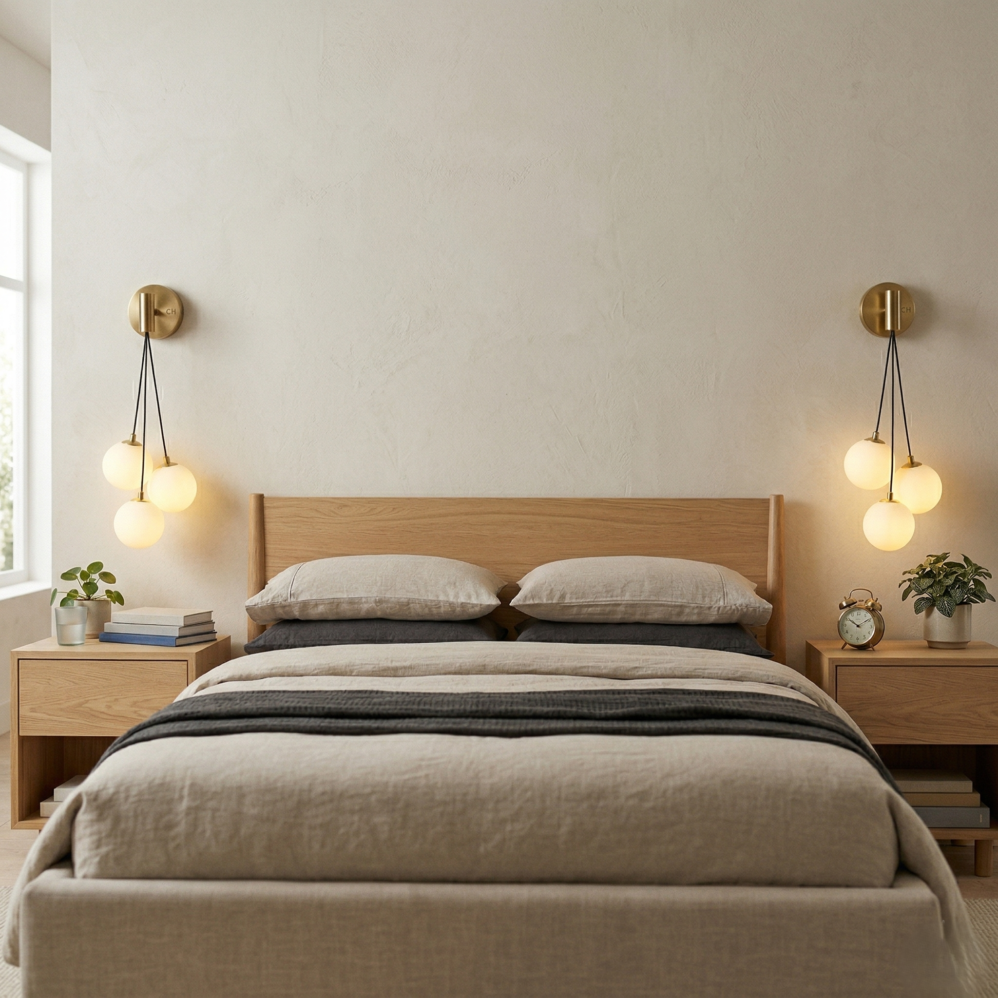 Aplica Nordic Style Abajur Mat Golden Bundle