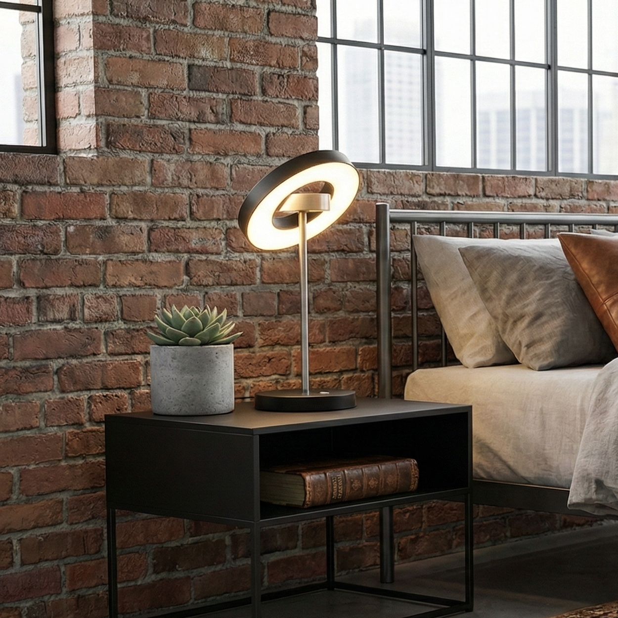 Veioza LED PREMIUM SILVER GUANO Orientabila