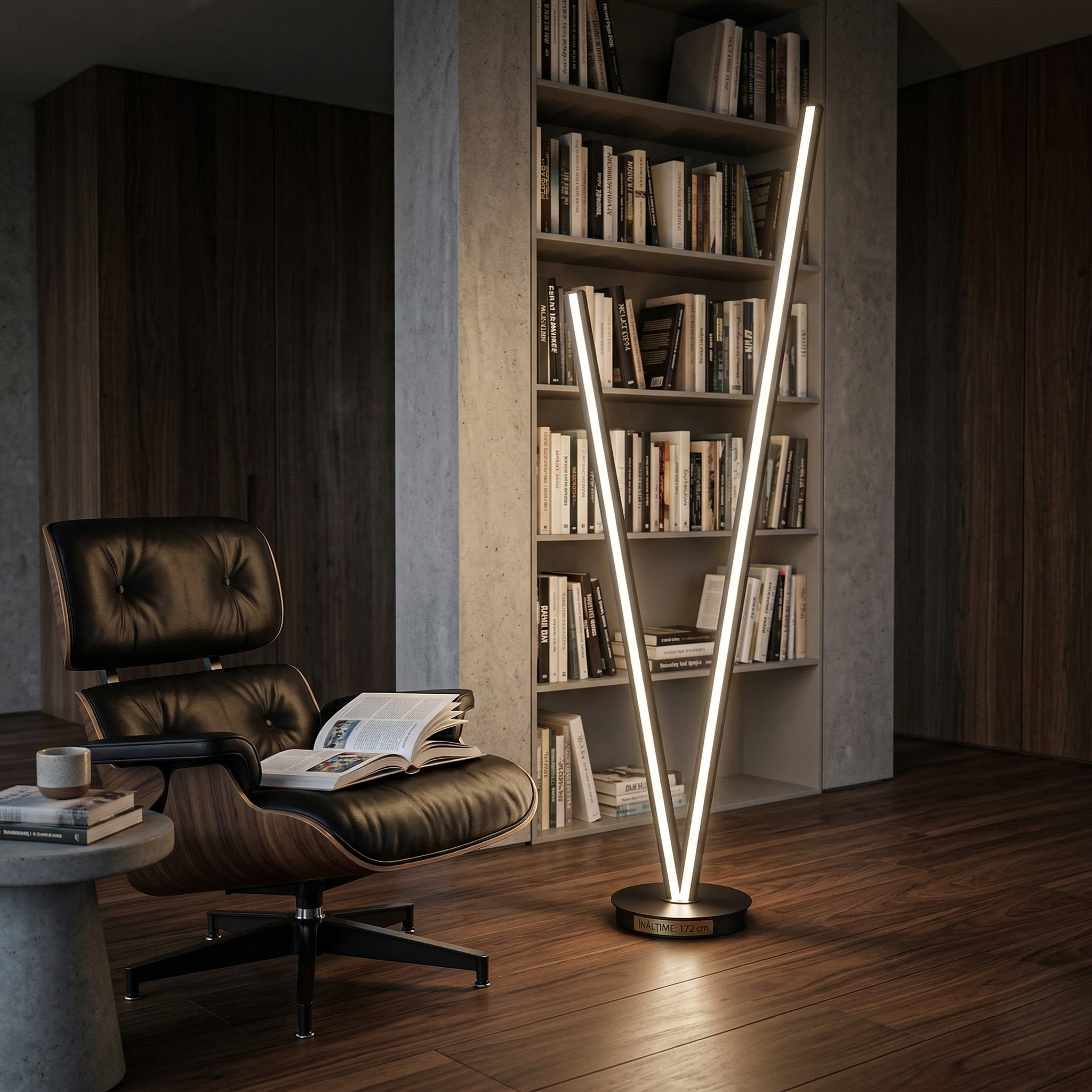 Lampadar Cicanto Black 172CM CINQUE Premium