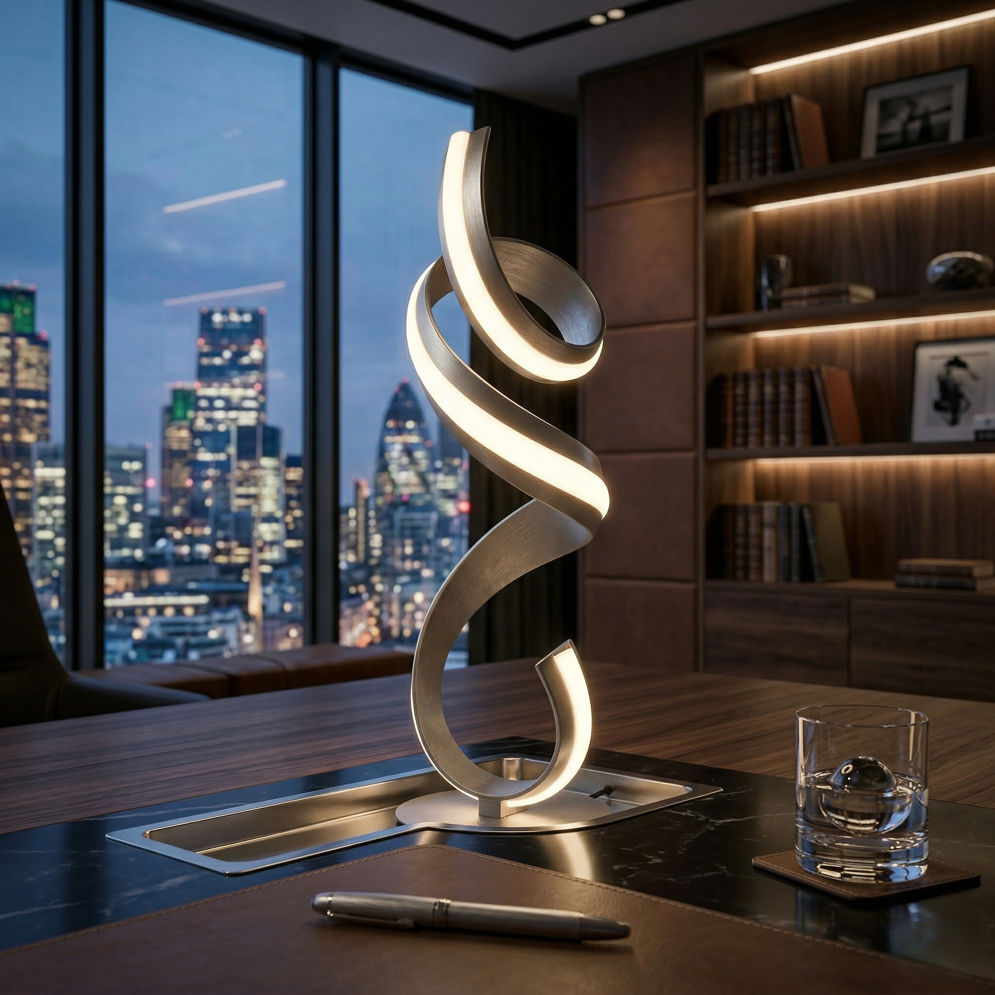 Veioza LED Cisenna Silver 60CM CINQUE Premium
