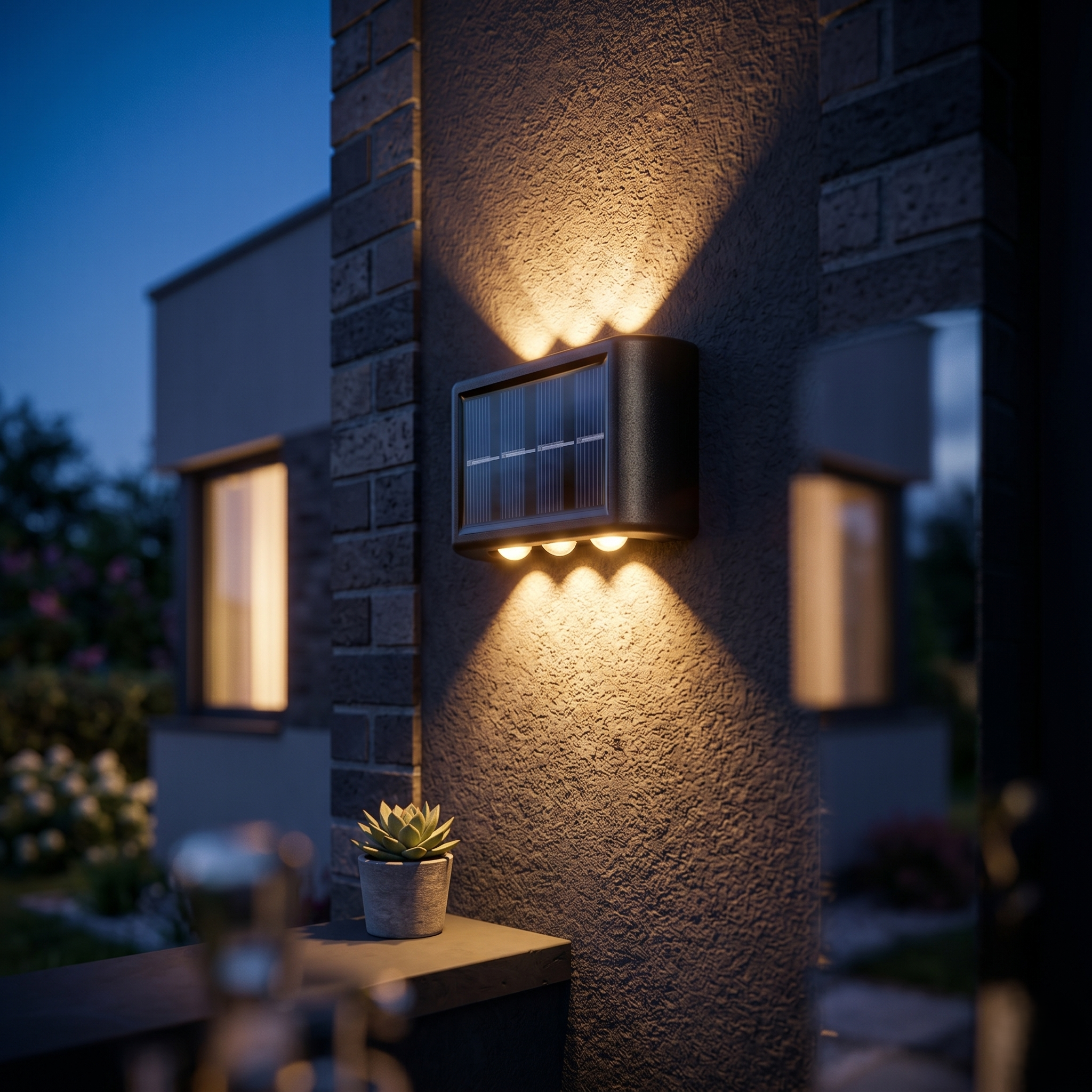 Aplica LED Solara ORVEX Exterior Neagra Premium