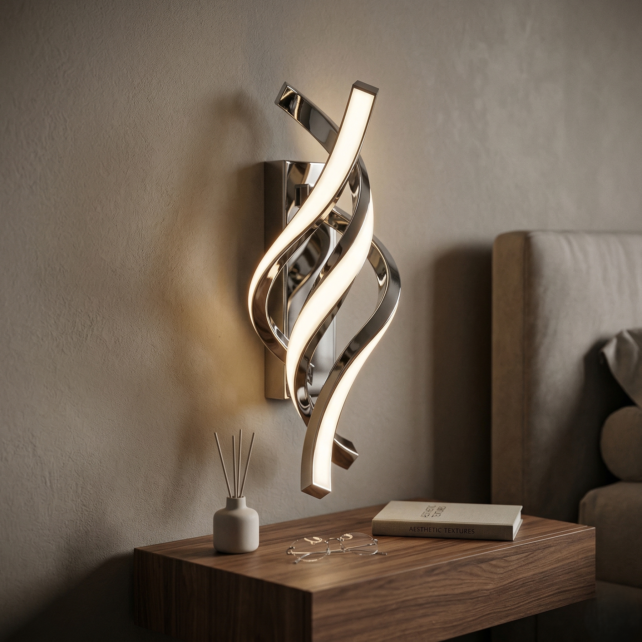 Aplica LED MARY CHROME Gloss Echivalent 100W