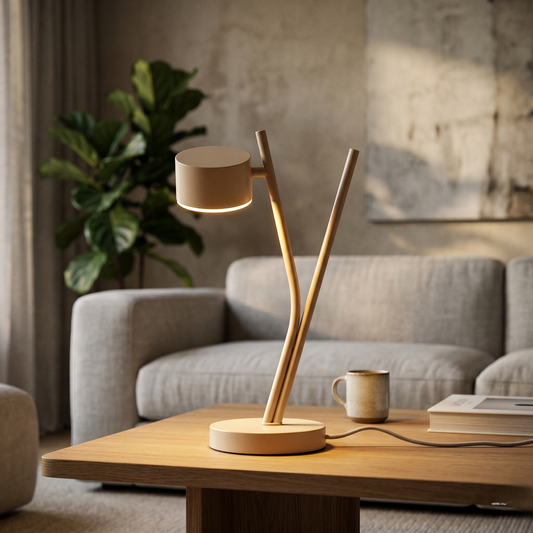 Veioza Decorativa Premium CODA Bej 1xGX53