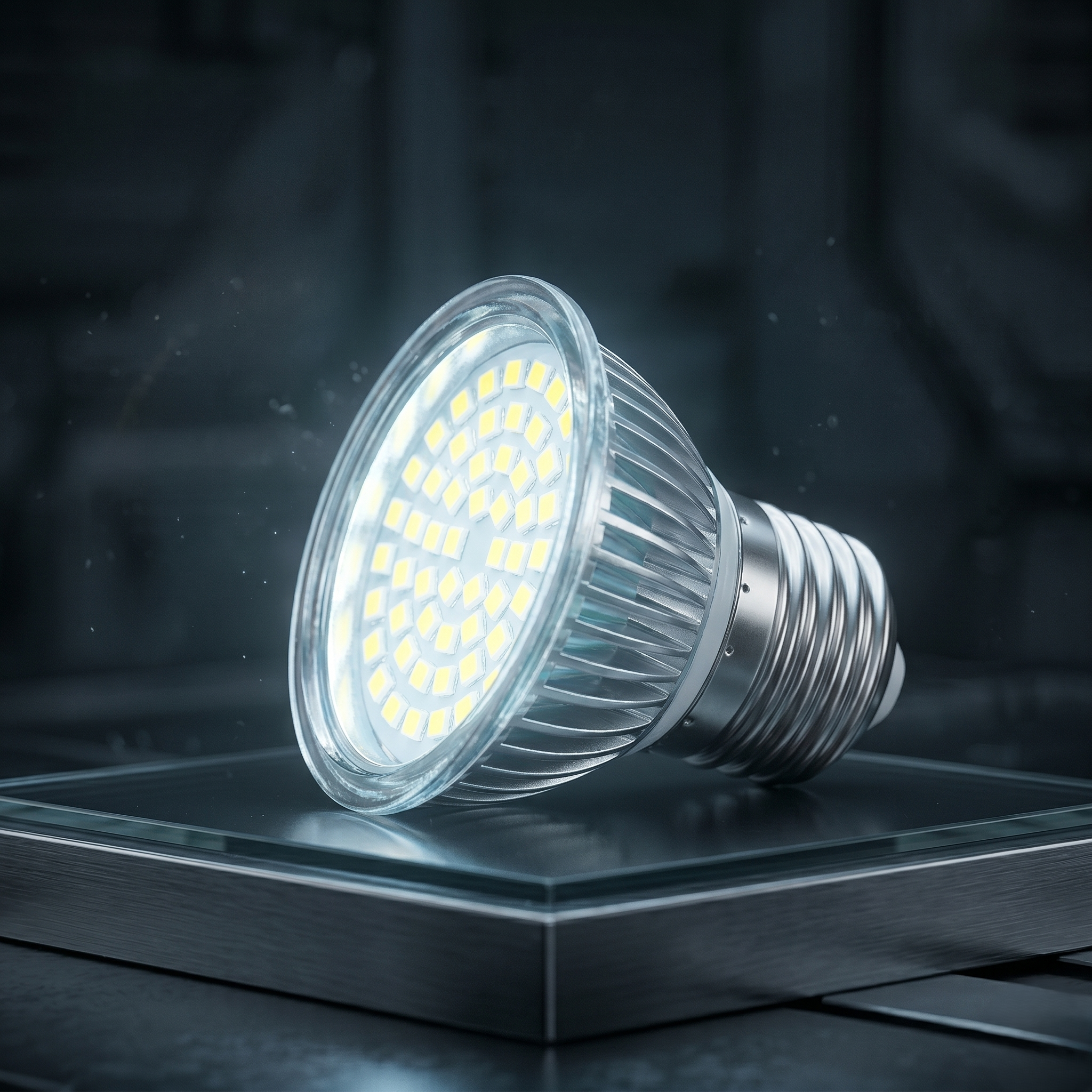 Bec LED E27 3W Ultra-Plat Echivalent 30W