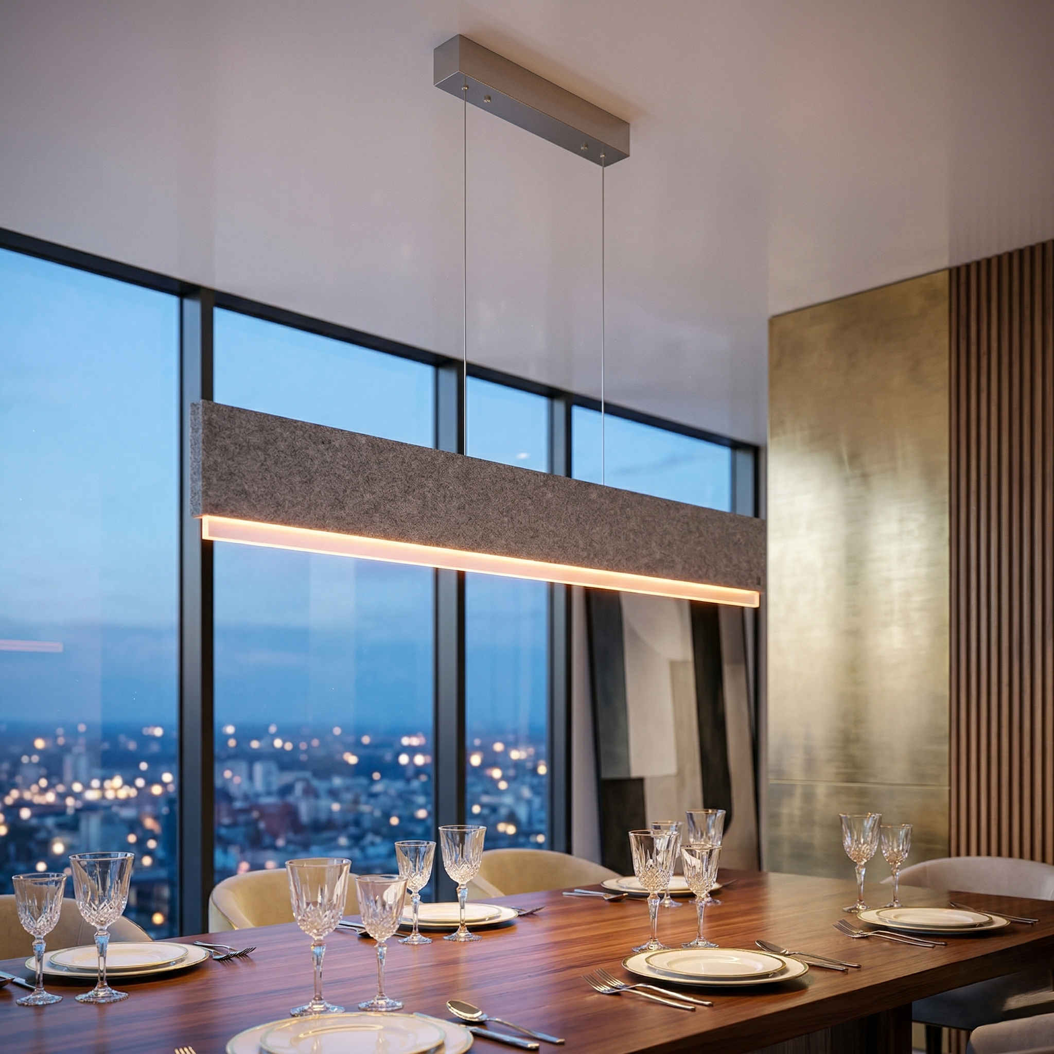 Lustra LED Suspendata Cicara CINQUE Premium Echivalent 300W