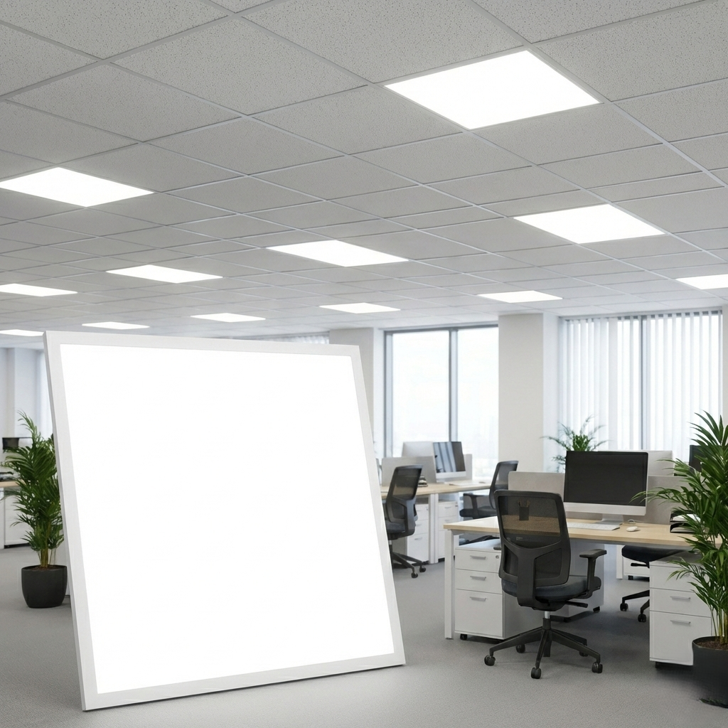 Panou LED Slim Incastrabil 60x60cm Alb 3840lm