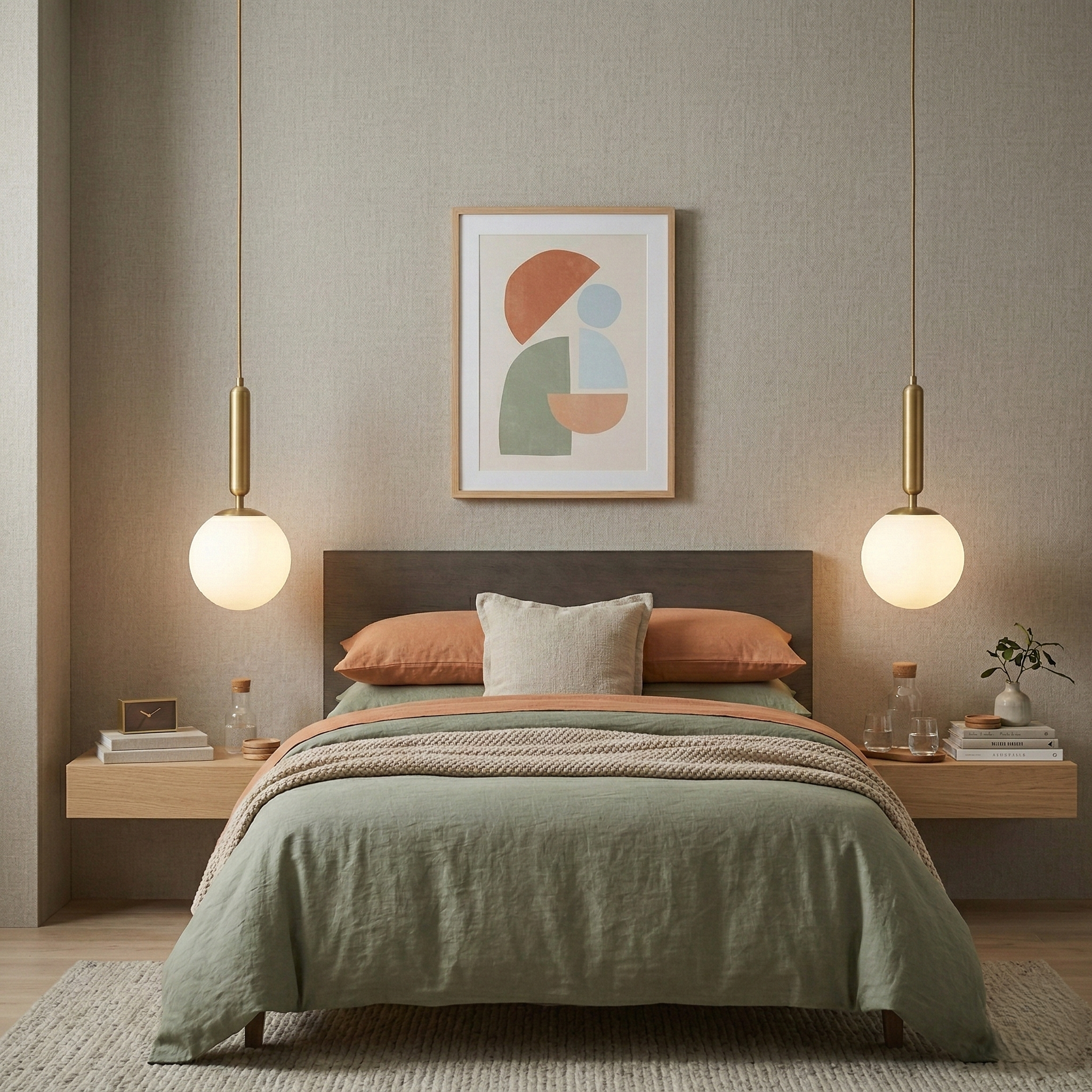 Pendul PREMIUM Abajur Mat Golden ROYAL BRASS 1xG9