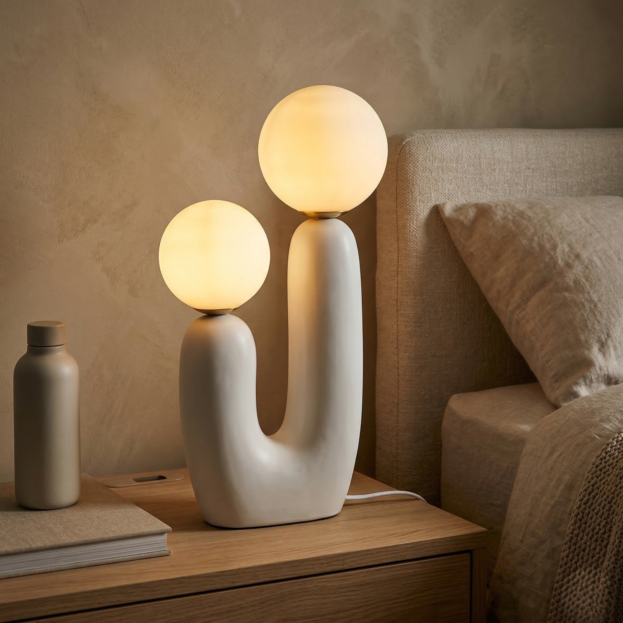 Veioza Moderna Decorativa Twin Glow
