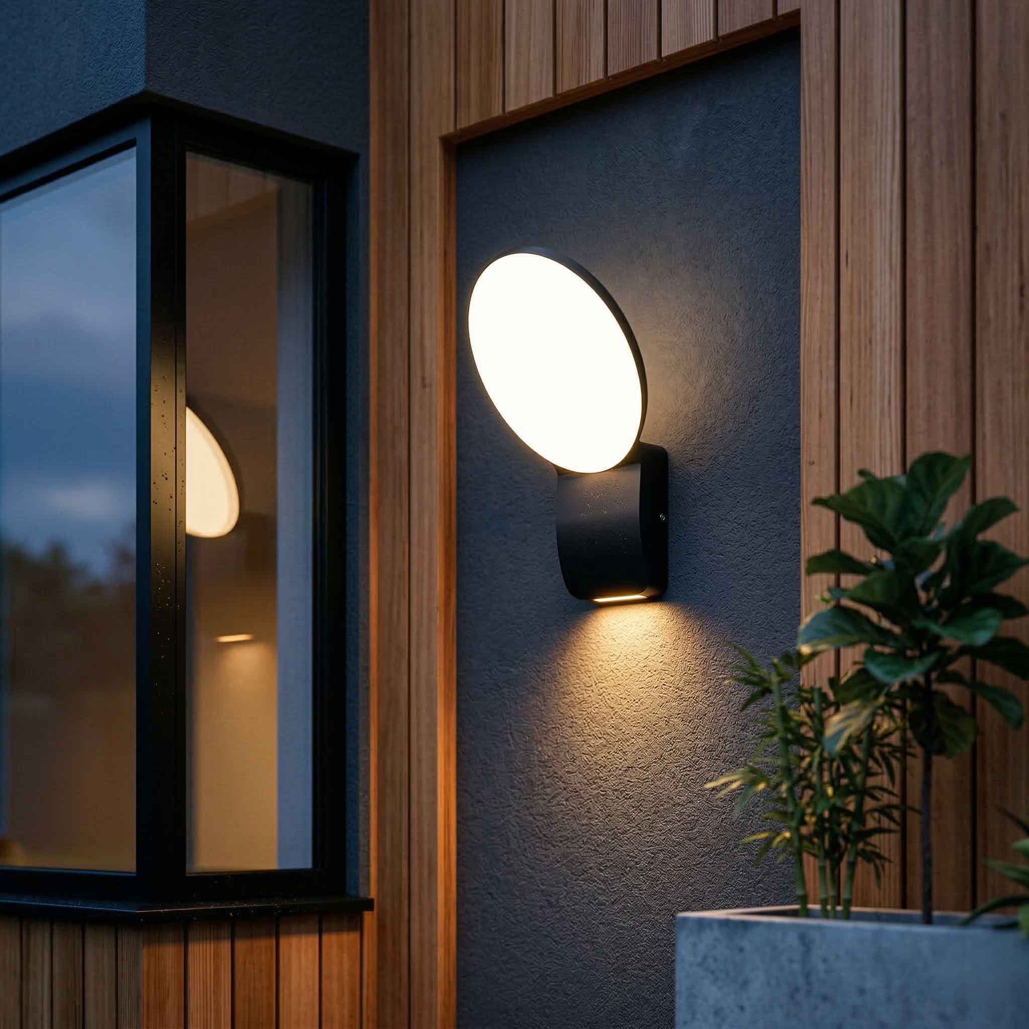 Aplica LED Exterior AVENOR 12W Neagra