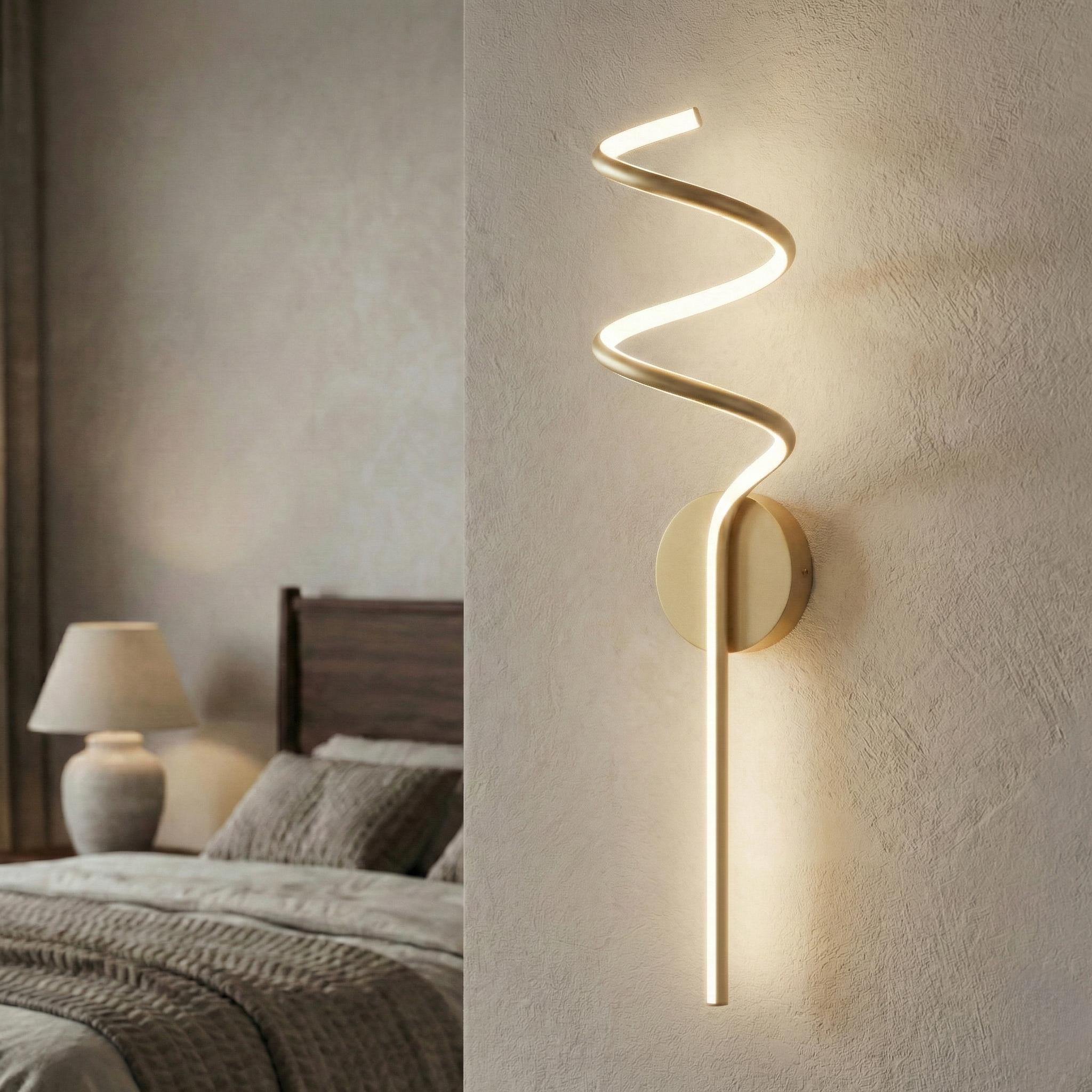 Aplica LED Serpent Gold Echivalent 150W