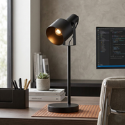Veioza Moderna cu Bec 1xE27 Arcane Black