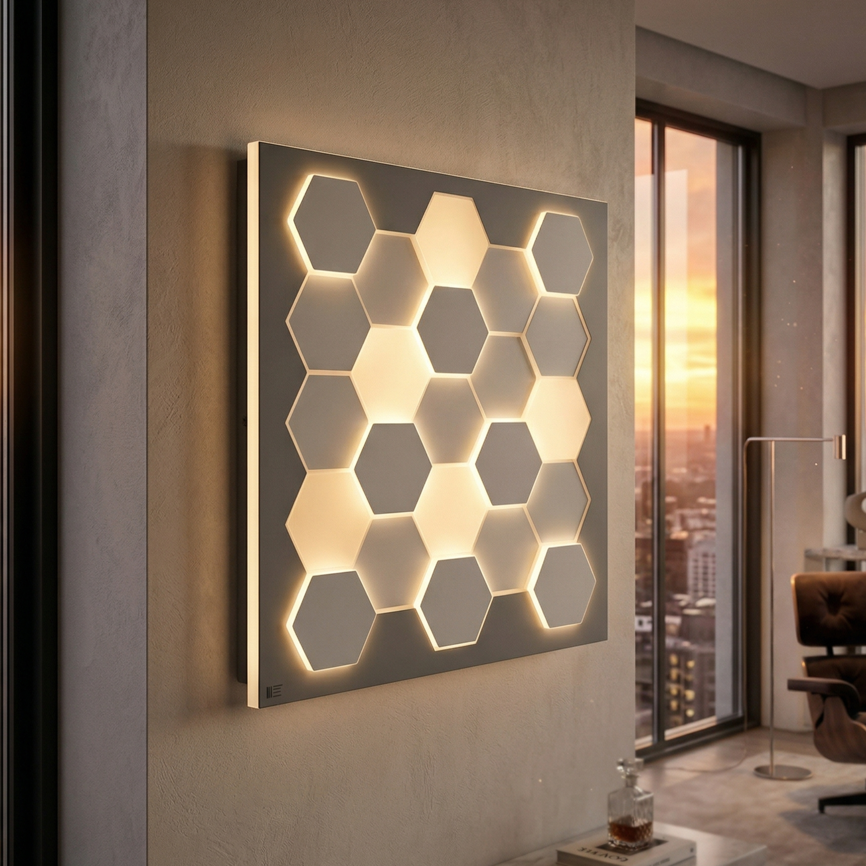 Aplica LED Cifavo White 55CM CINQUE Premium