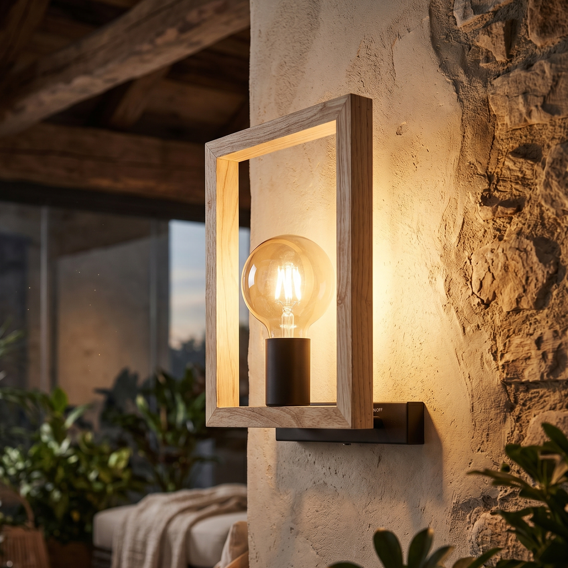 Aplica Perete Vintage LEMARA 1xE27 Premium