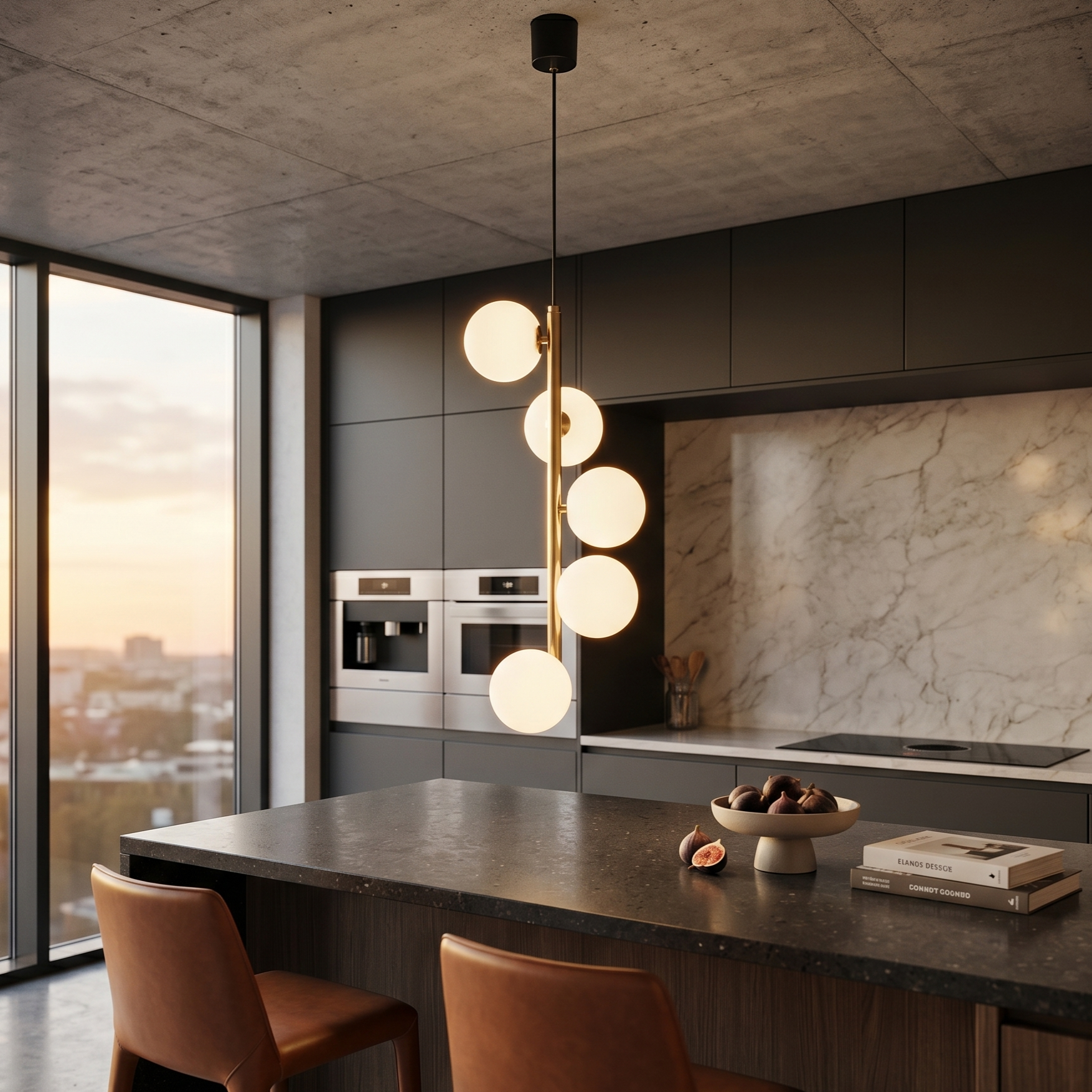 Pendul Abajur ALI Gold Premium