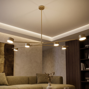 Lustra Suspendata Premium GRAND CODA Bej 6xGX53