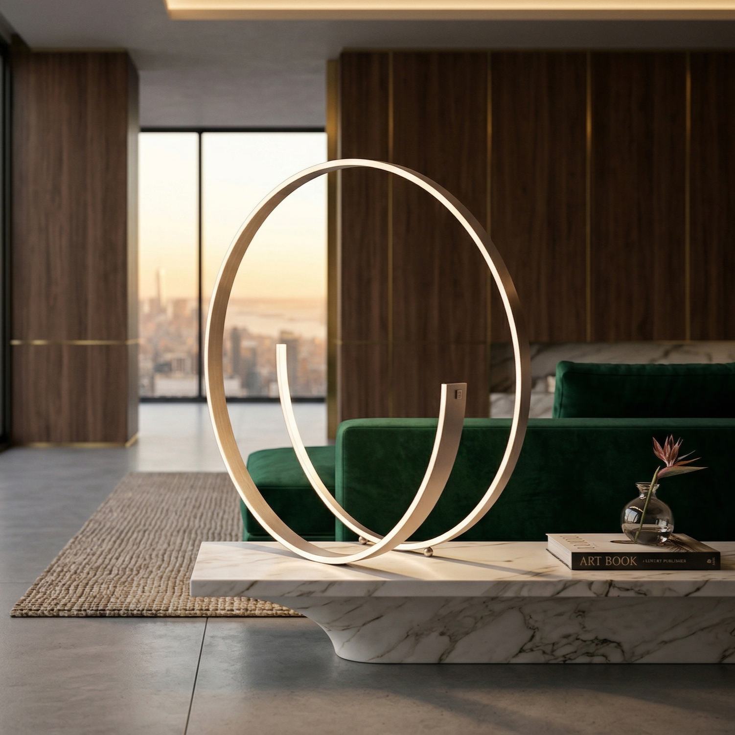 Lampadar Cinardi Silver 75CM CINQUE Premium