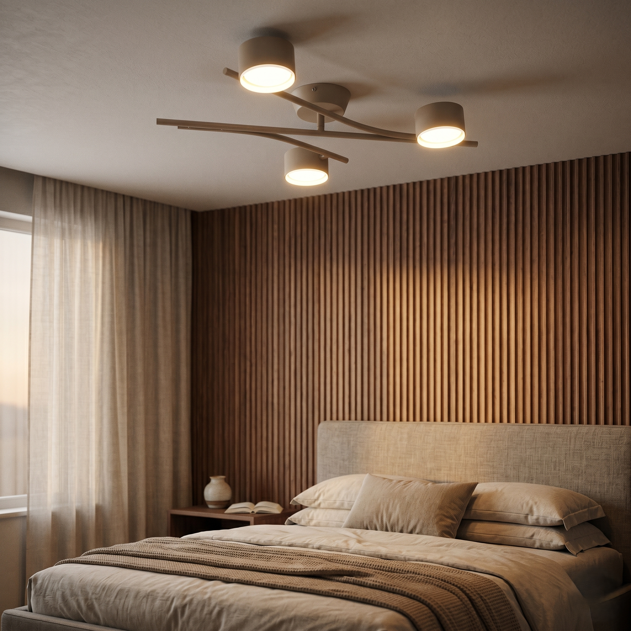 Lustra Aplicata Premium CODA Bej 3xGX53