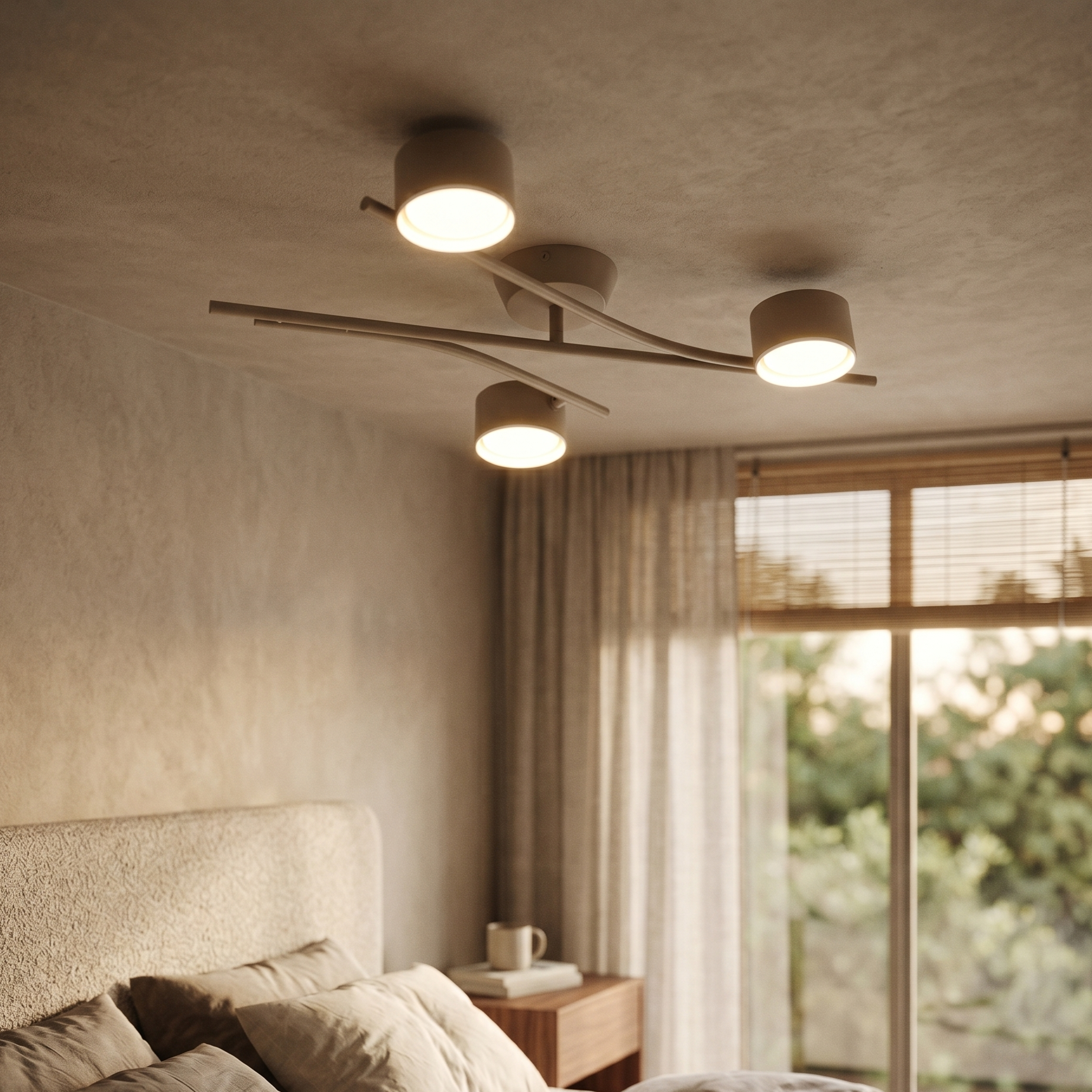 Lustra Aplicata Premium CODA Bej 3xGX53