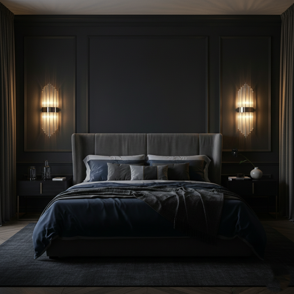 Aplica Perete Cristal Silver CROWN