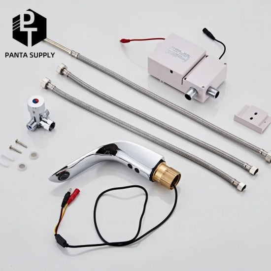 Baterie Lavoar Cu Senzor Finisaj Lucios Modern