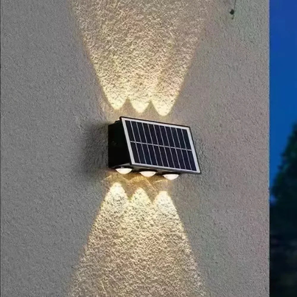 Aplica Led Exterior Trio 6W Solara Wall Light Fixtures
