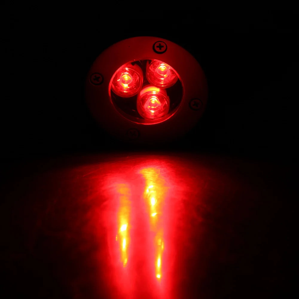 Spot LED Exterior 3W RGB Pardoseala Incastrabil 12V