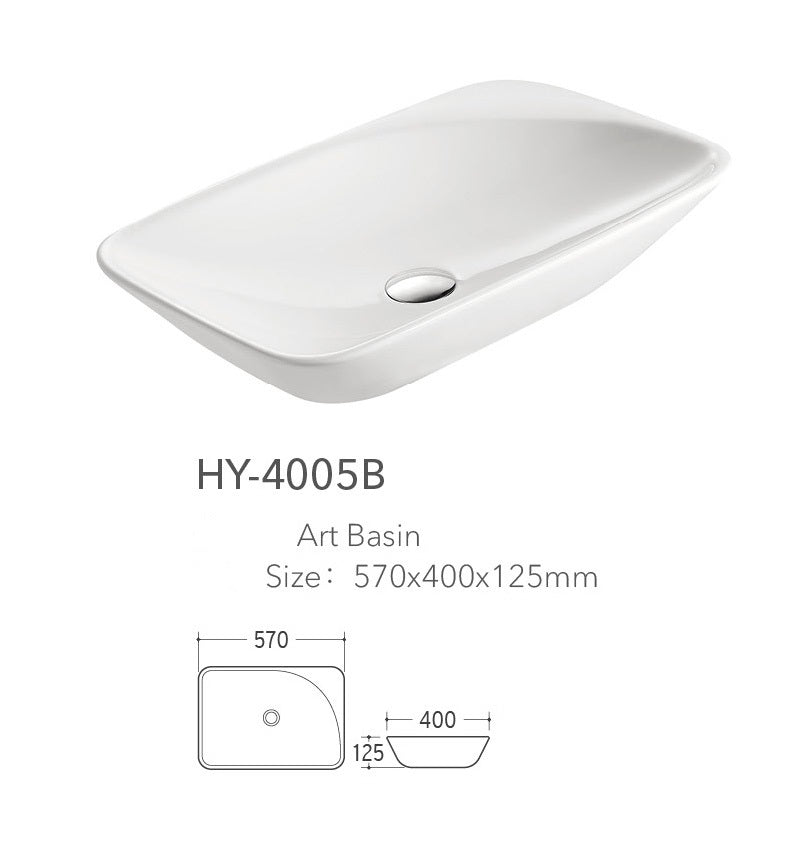 Lavoar Aplicat Modern Line 57X40CM HY-4005B