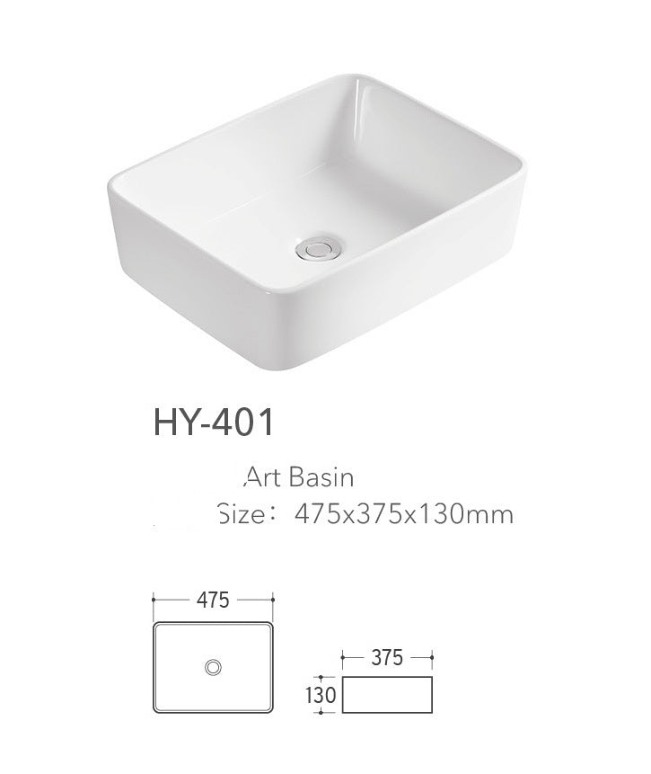 Lavoar Aplicat Modern Line 47.5x37.5CM HY-401