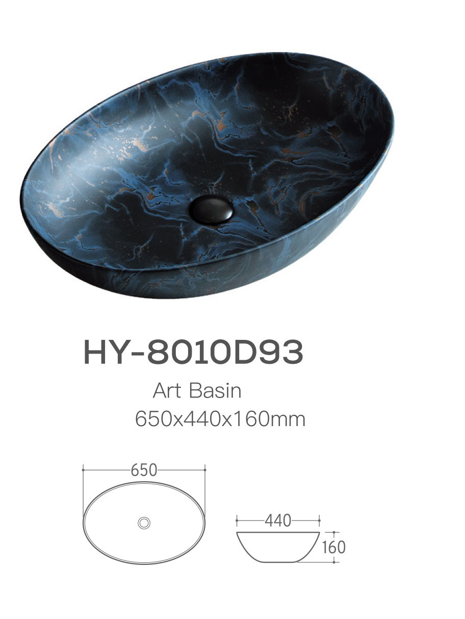 Lavoar Aplicat Luxury Line 65x44CM DeepBlue