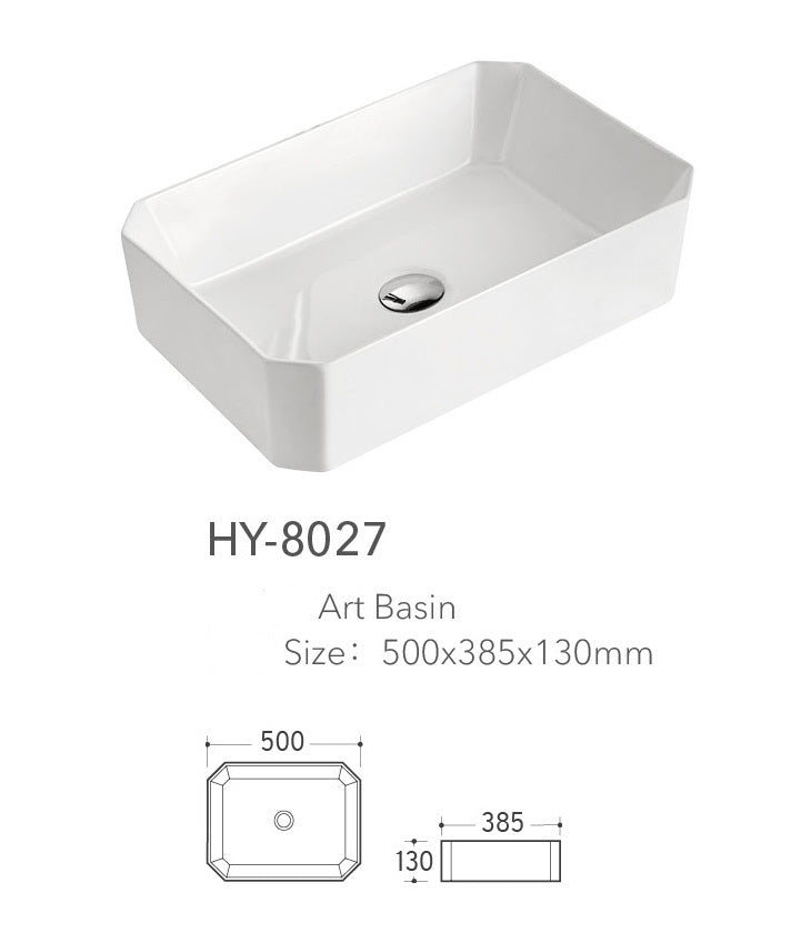 Lavoar Aplicat Modern Line 50x38.5CM HY-8027