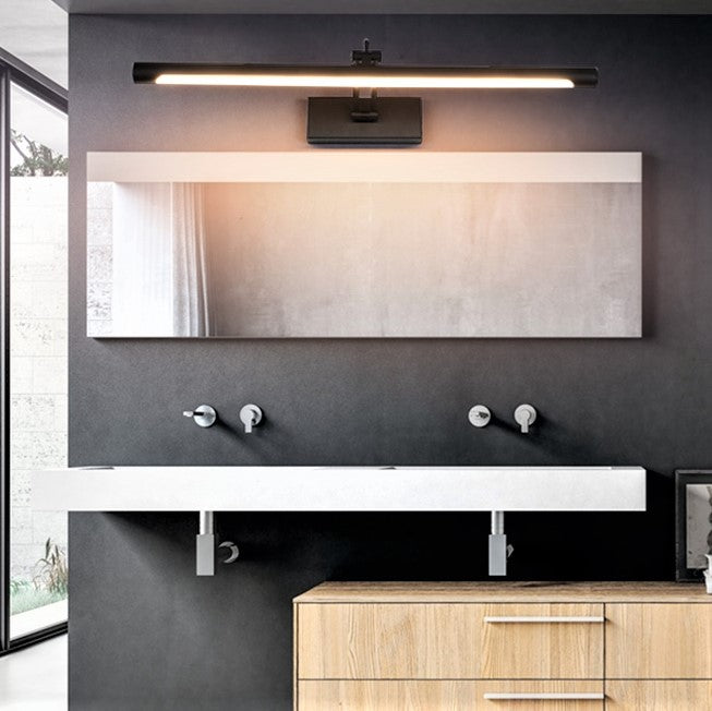 Aplica LED Baie 20W 57cm Neagra Reglabila AL132BK