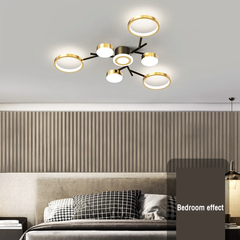 Lustra LED Nordic Style Echivalent 400W Telecomanda R9030-7