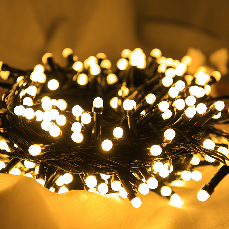 Instalatie LED Liniara Bulbs 300 LED-uri 30m Diverse Culori