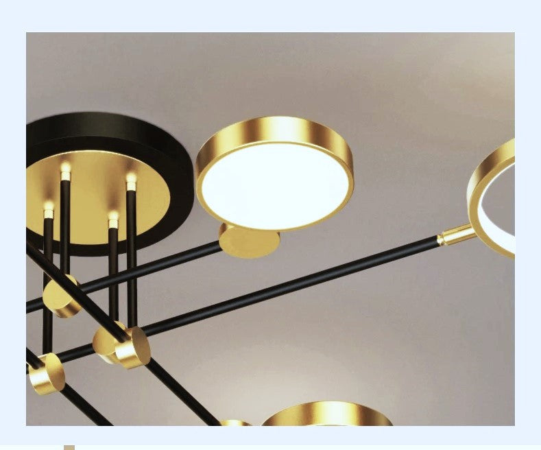 Lustra LED Dynamo Gigant Echivalent 800W Telecomanda