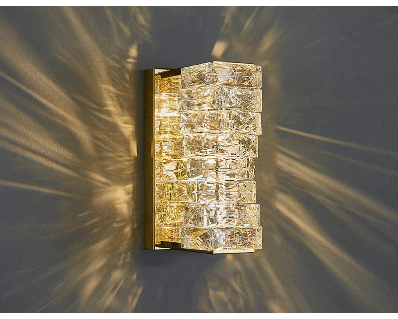 Aplica LED Cristal WAVE Chrome 26cm