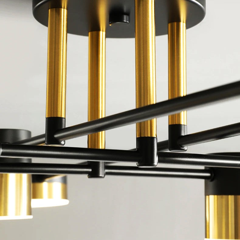 Lustra LED Nordic Style Darko Grande Echivalent 600W Telecomanda