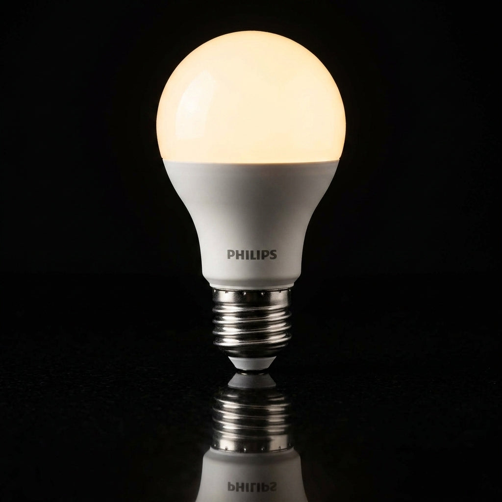 Bec LED A60 Mat Philips E27 Lumina Calda 6W Echivalent 40W