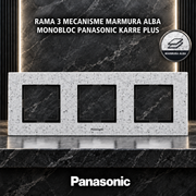 Rama 3 Mecanisme Marmura Alba Monobloc Panasonic Karre Plus