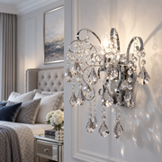 Aplica Perete Cristal MONACO Silver