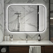 Oglinda LED Dreptunghiulara 100x70cm Functie Dezaburire si Touch