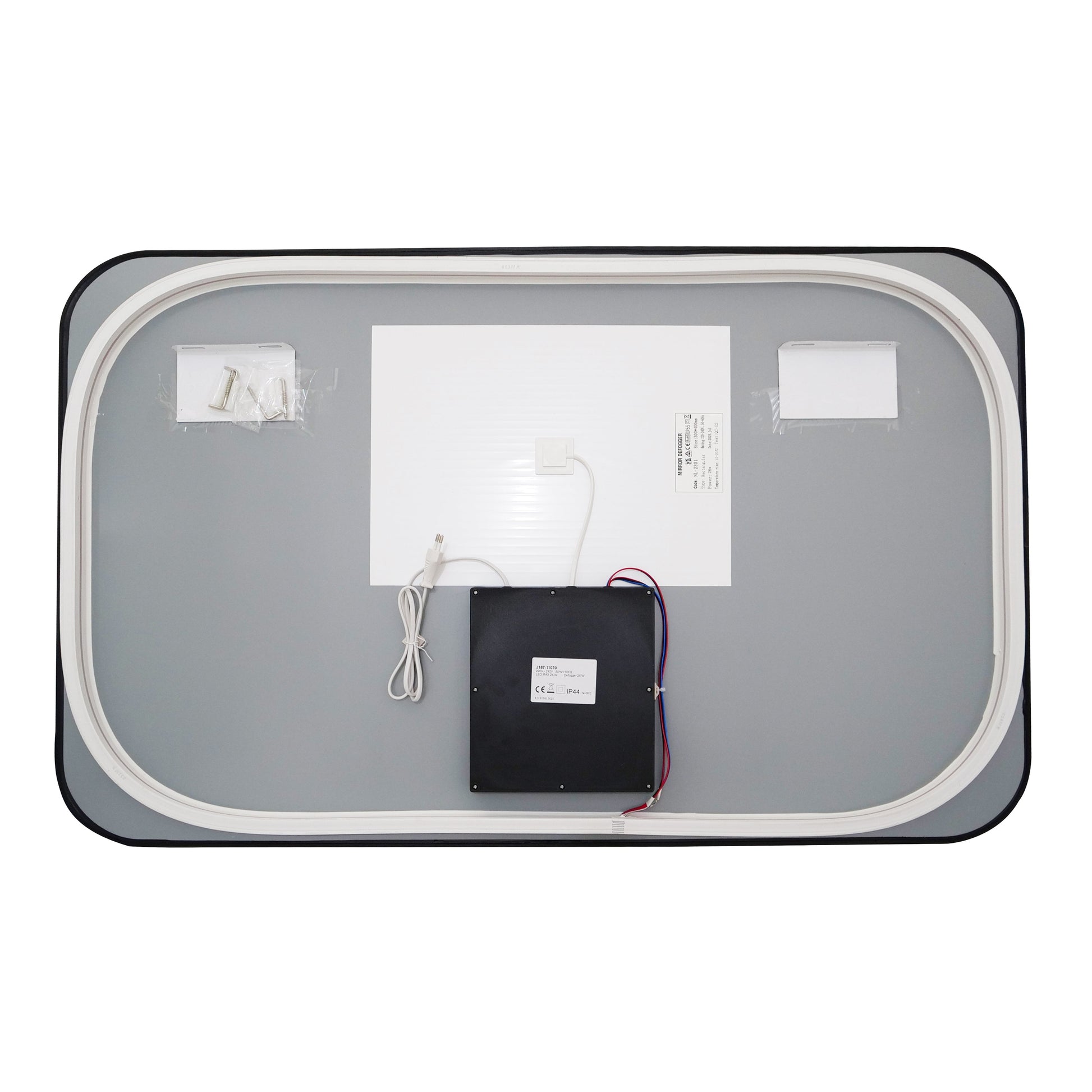 Oglinda LED Dreptunghiulara 110x70cm Functie Dezaburire si Touch