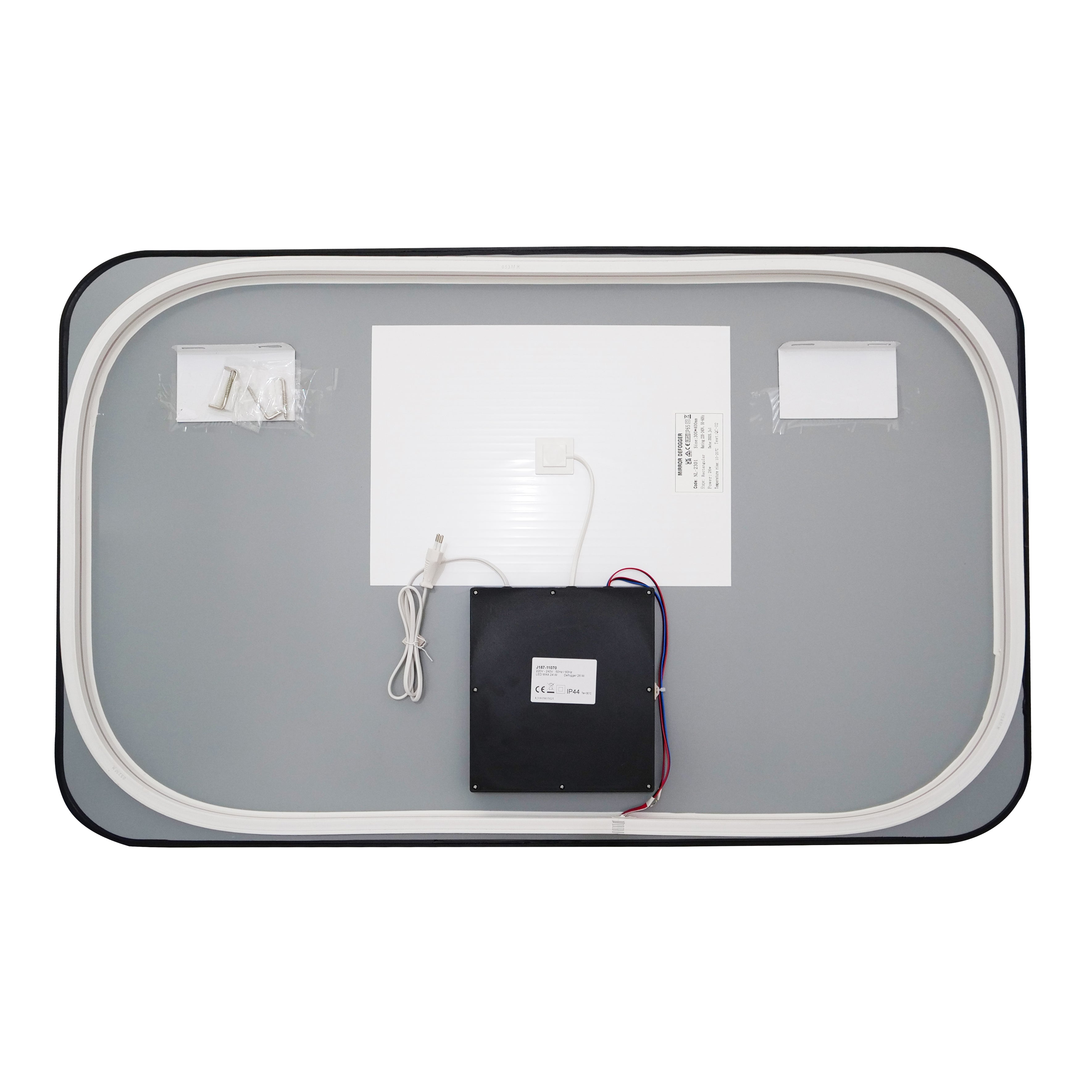 Oglinda LED Dreptunghiulara 110x70cm Functie Dezaburire si Touch