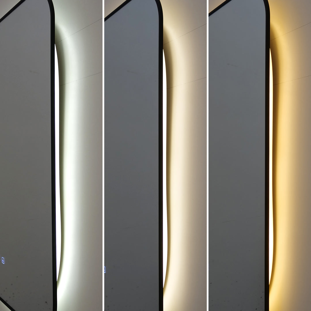 Oglinda LED Dreptunghiulara 110x70cm Functie Dezaburire si Touch