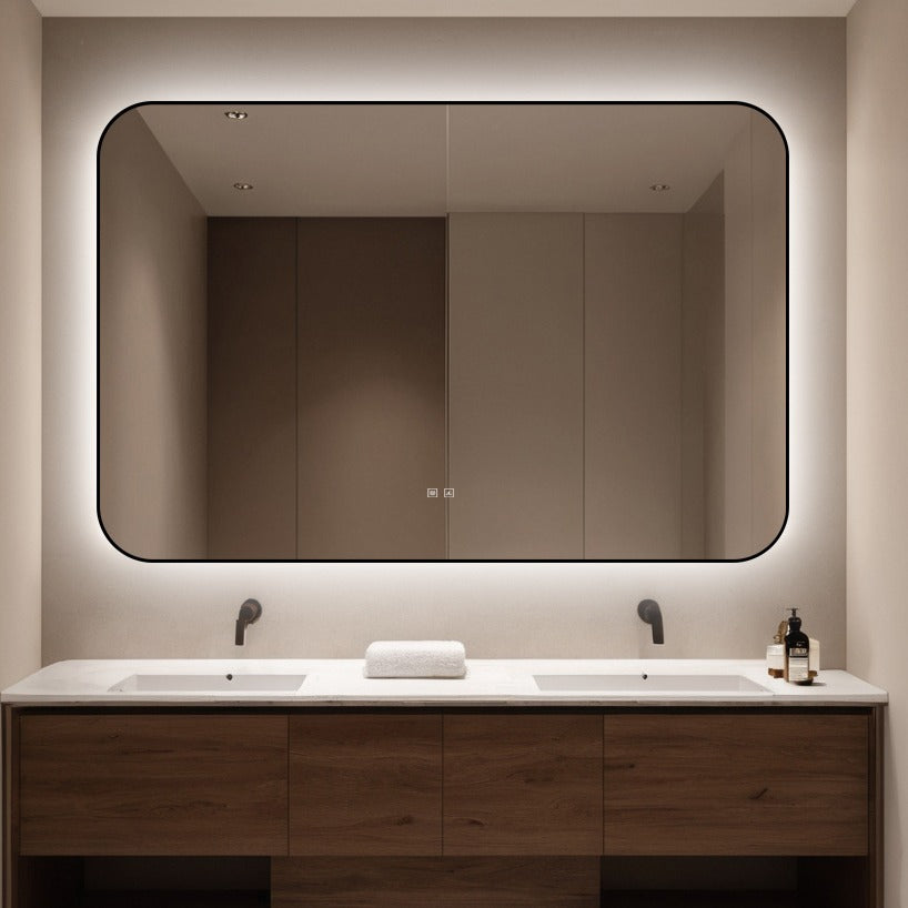 Oglinda LED Dreptunghiulara 130x80cm Functie Dezaburire si Touch