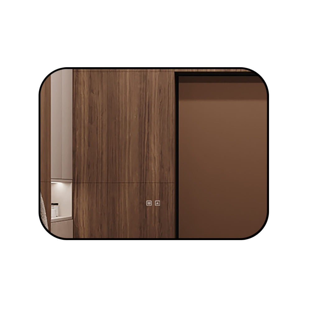 Oglinda LED Dreptunghiulara 80x60cm Functie Dezaburire si Touch LED MIRROR