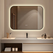 Oglinda LED Dreptunghiulara 90x65cm Functie Dezaburire si Touch