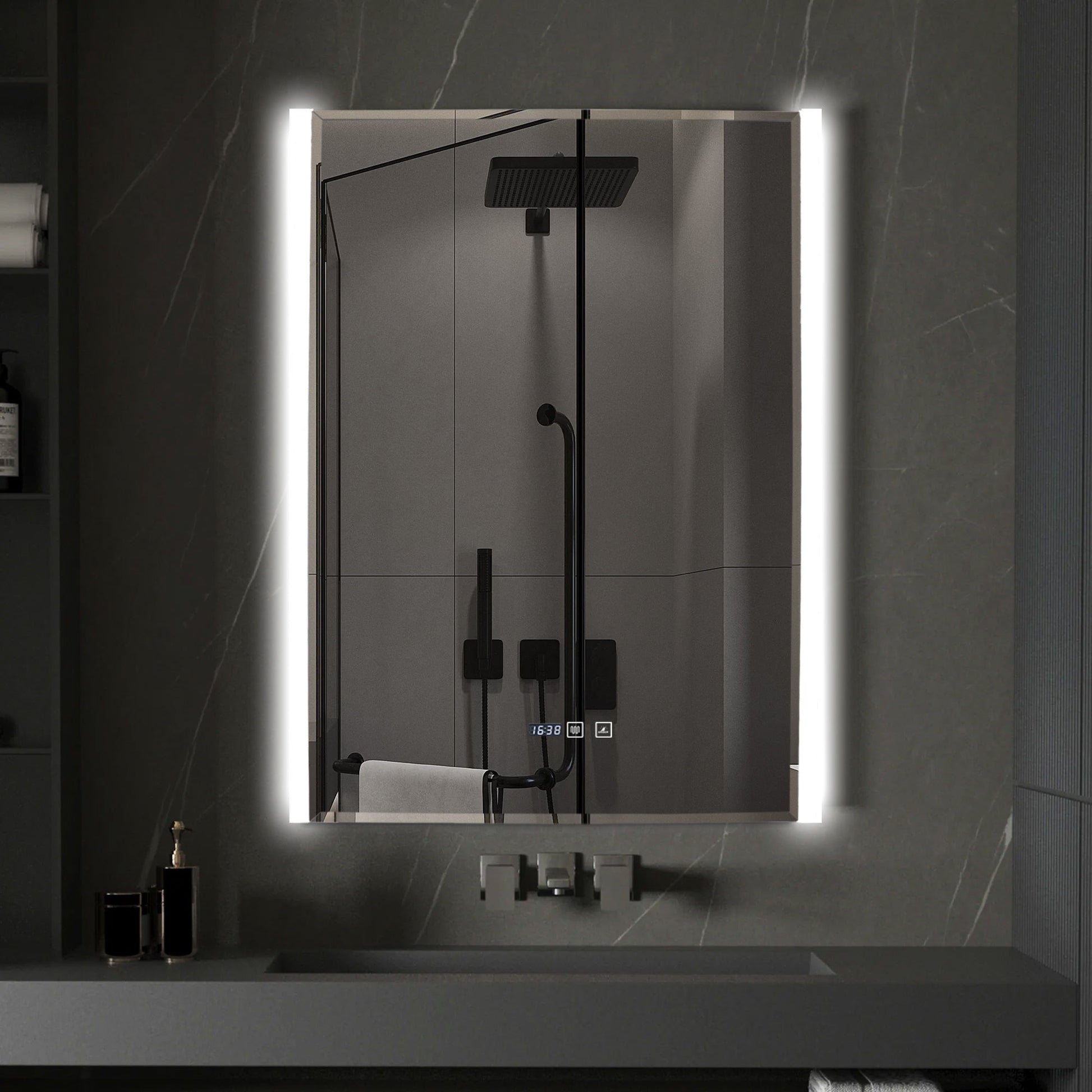 Oglinda LED Dreptunghiulara 60x80cm Functie Dezaburire si Touch