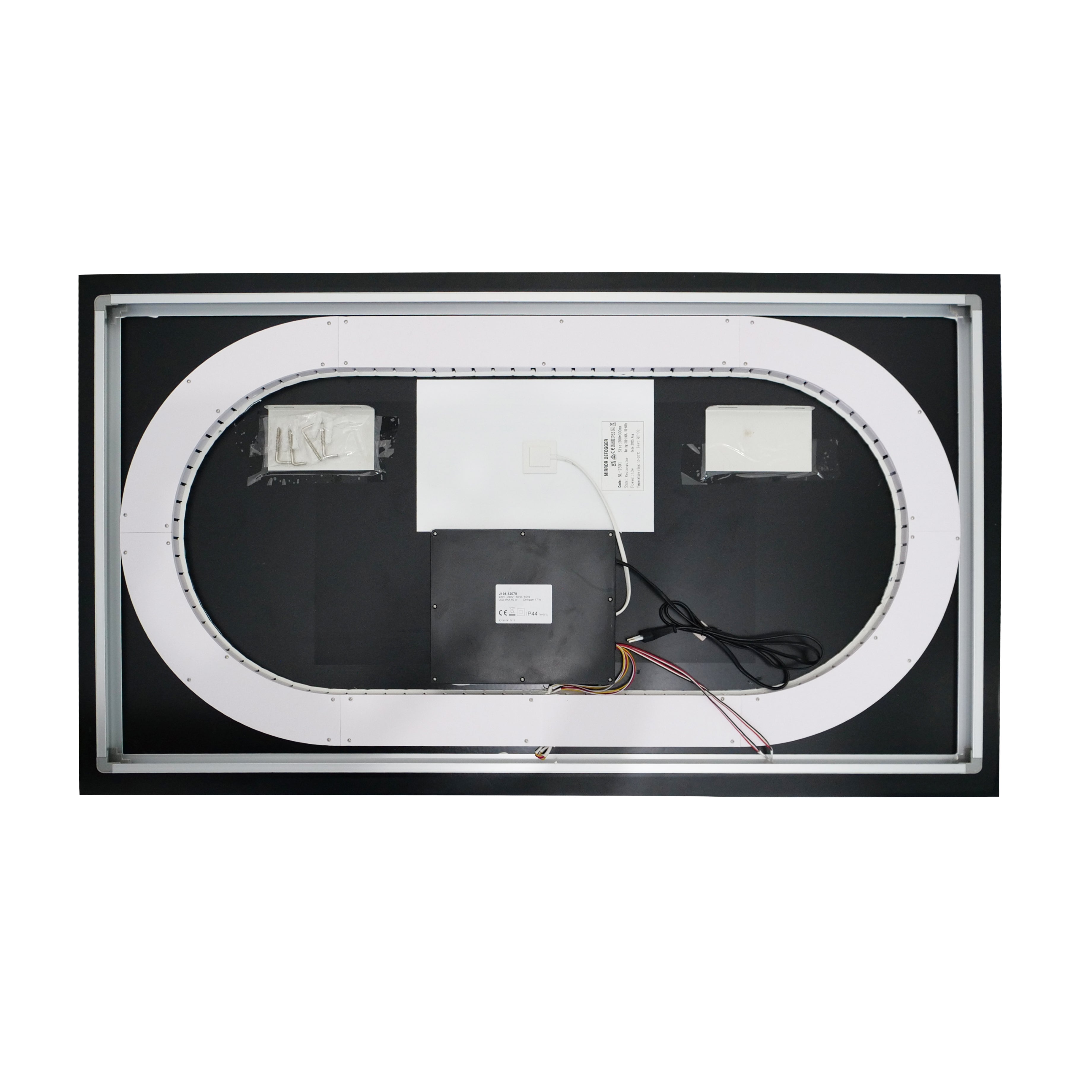 Oglinda LED Dreptunghiulara 120x70cm Functie Dezaburire si Touch