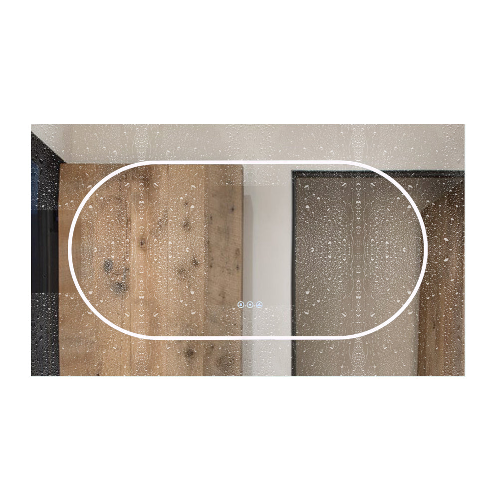 Oglinda LED Dreptunghiulara 120x70cm Functie Dezaburire si Touch